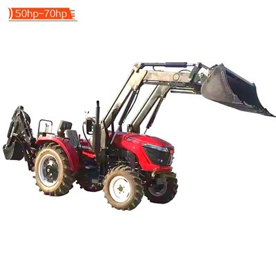 Traktor Utilitas Merah